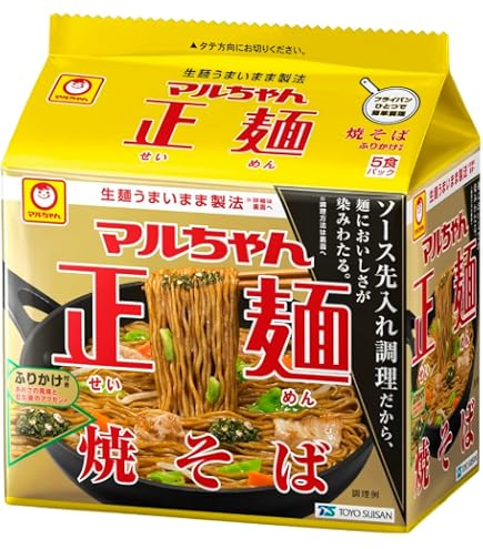 Amazon.co.jp: 【静岡限定】マルちゃんソース焼きそば5食X6 : 食品